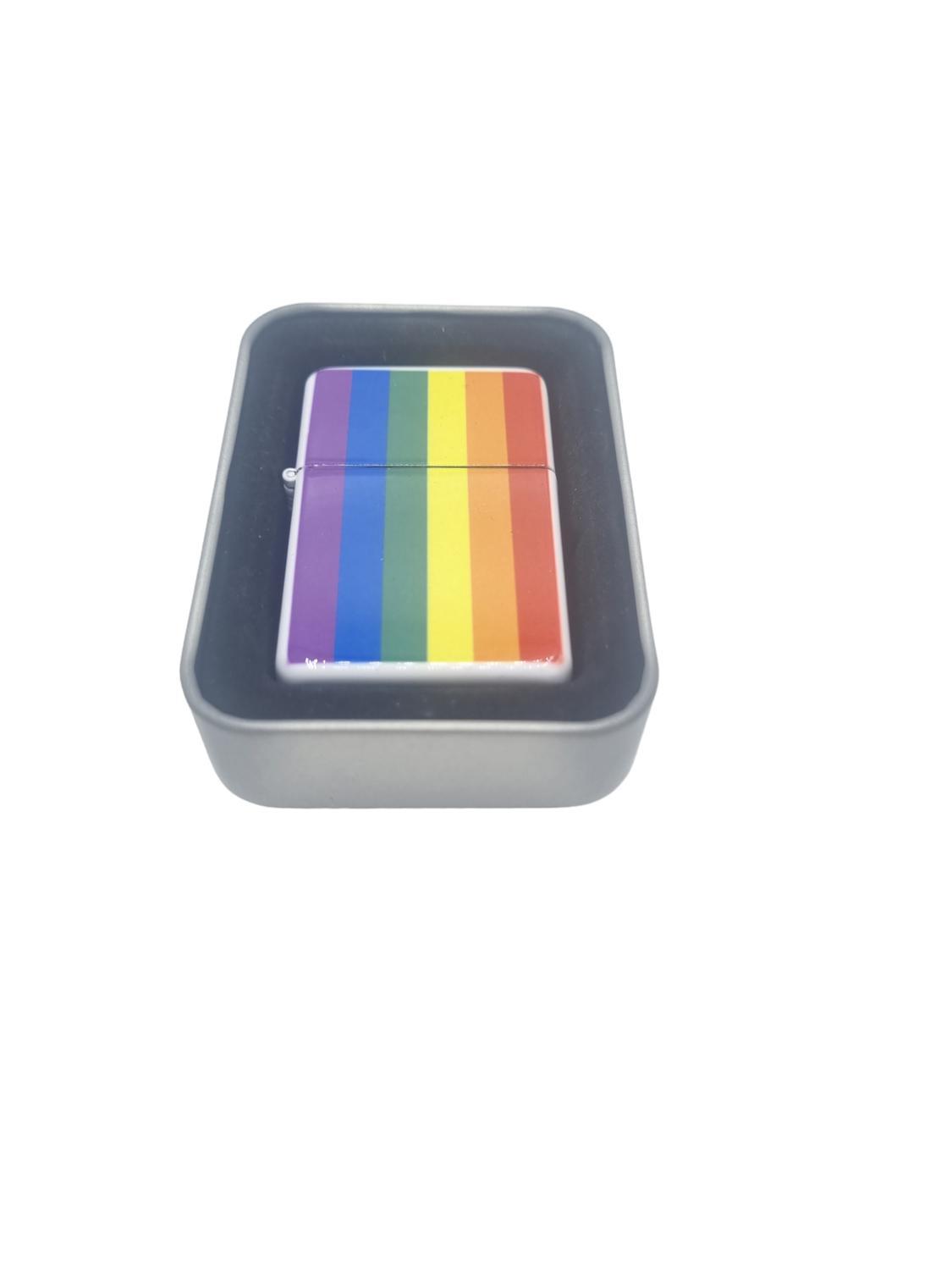 Pride flagga bensintändare –  produktbild – Hiprock