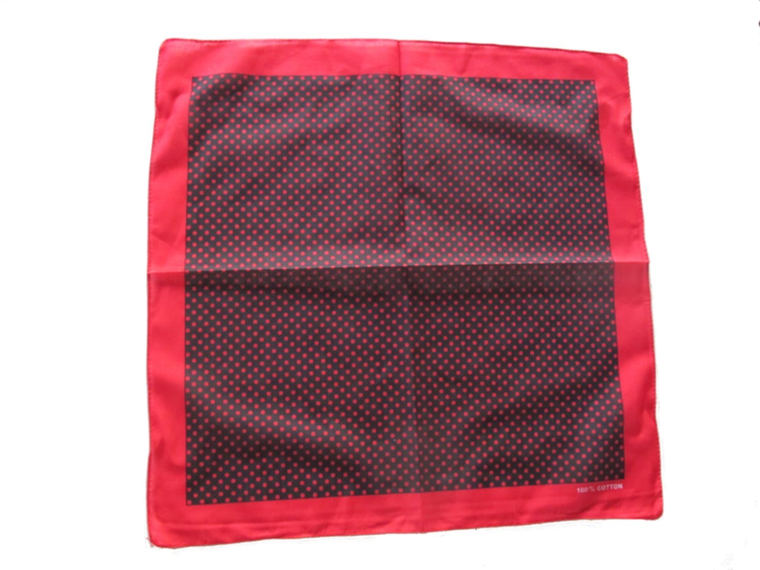 Röd Prickig Bandana Scarf –  produktbild – Hiprock