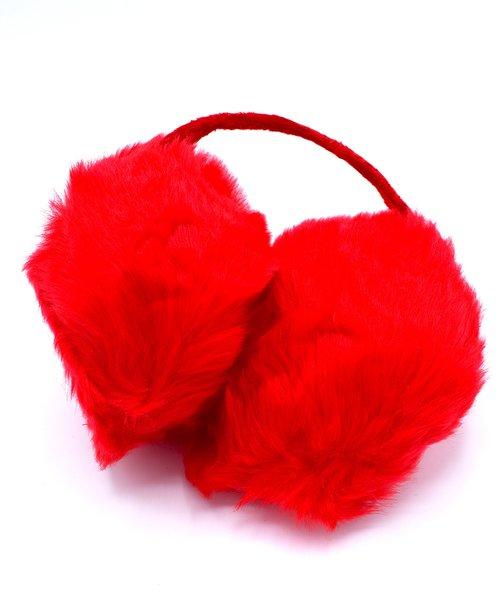 Röda bygel öronmuffar –  produktbild – Hiprock