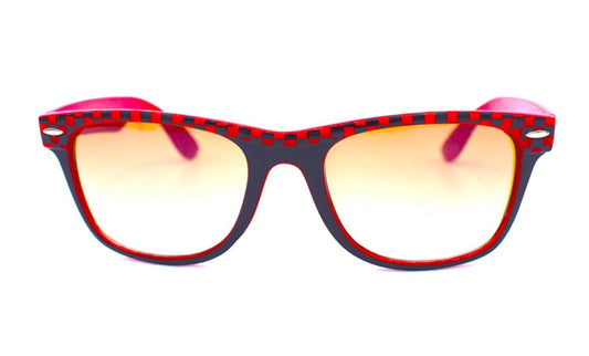 Red retro sunglasses