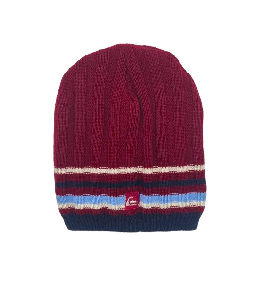 Röd mössa med ränder –  produktbild – Hiprock