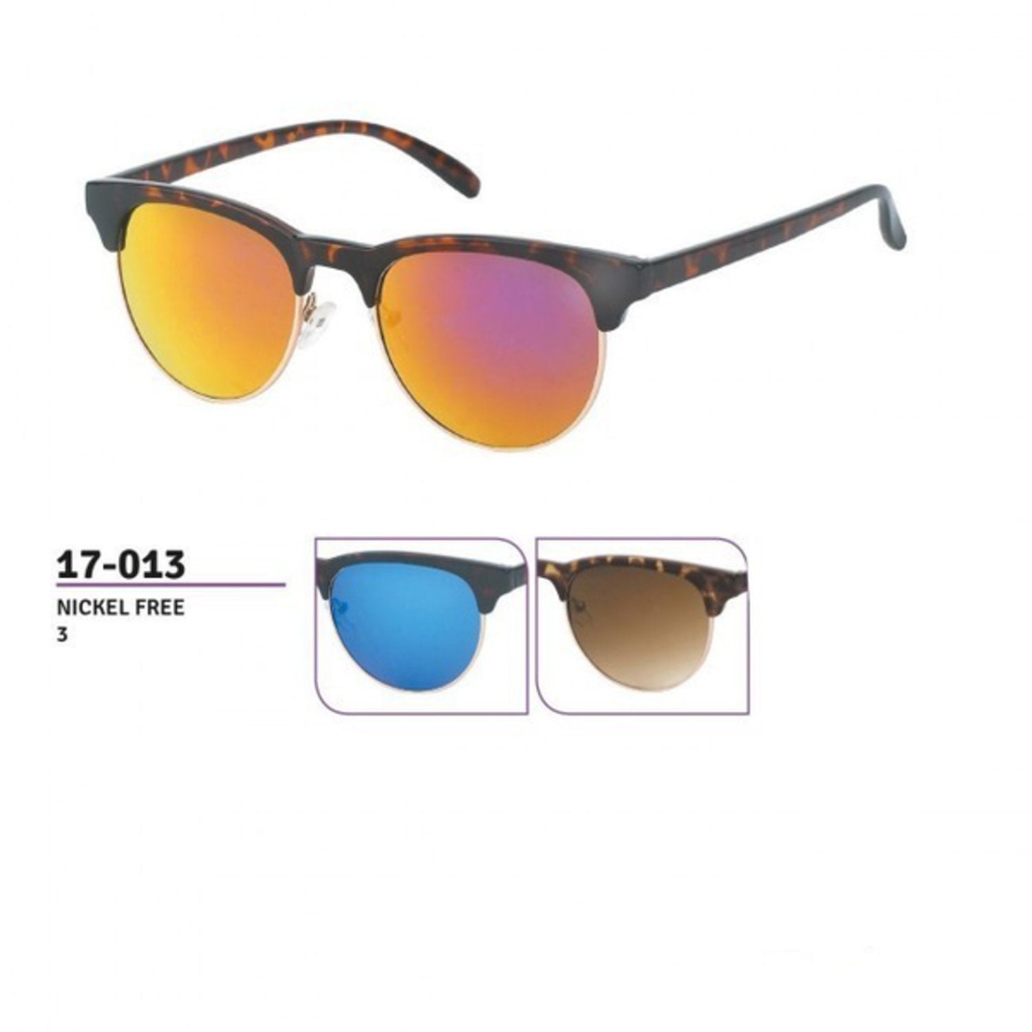 Reflekterande solglasögon –  produktbild – Hiprock