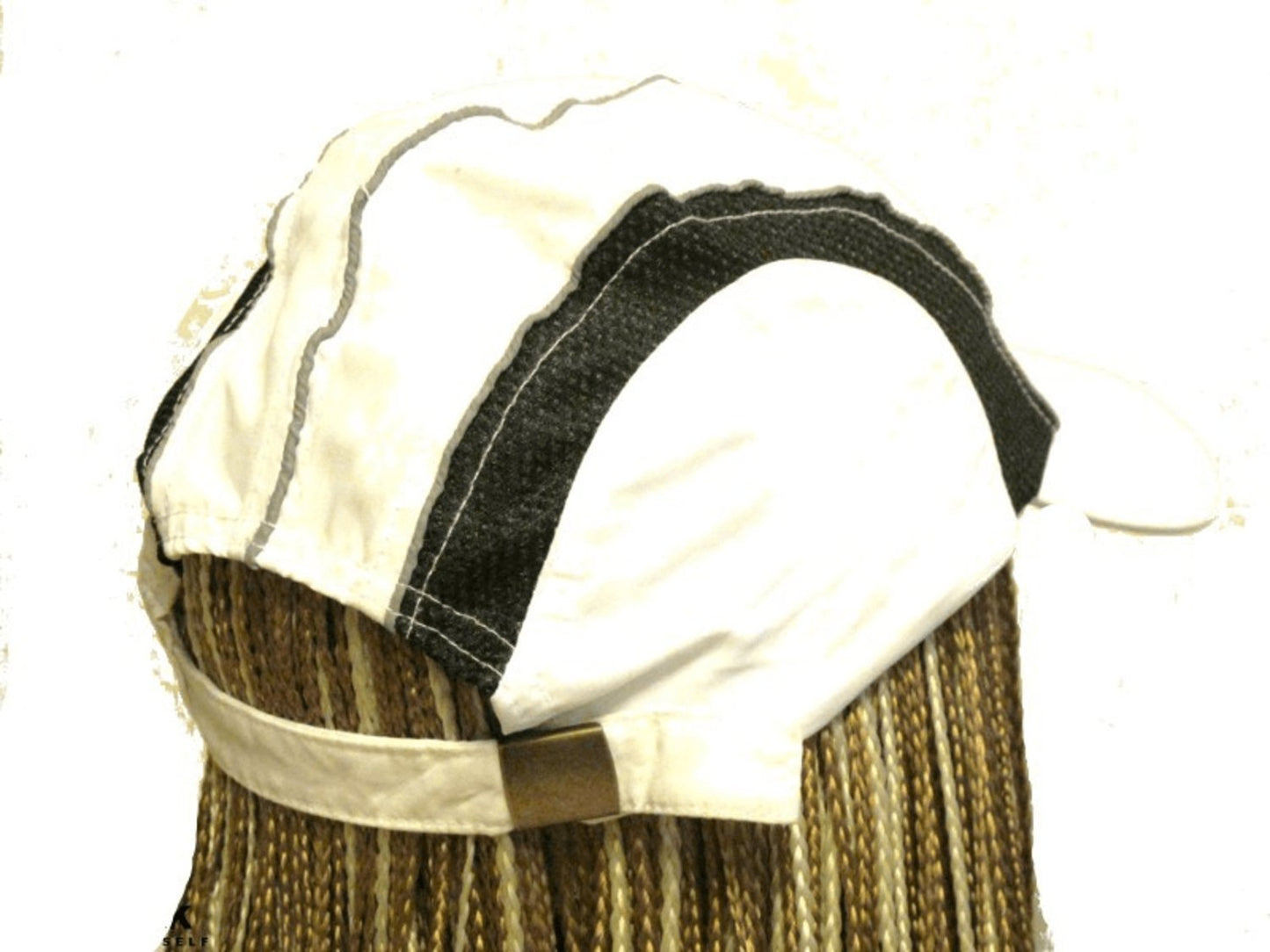 Heijastinhattu - mustavalkoinen