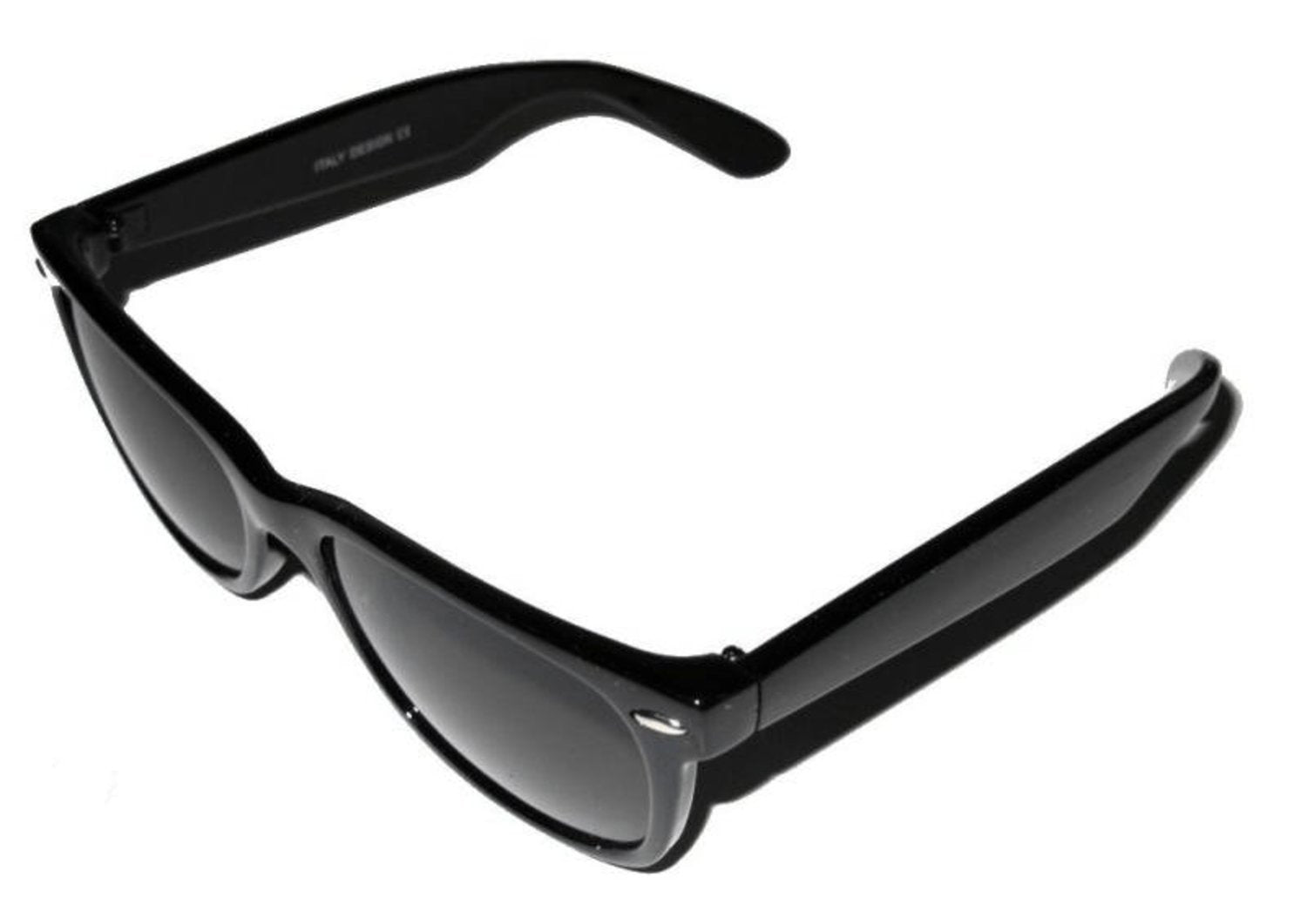 Retro Solglasögon - Svart –  produktbild – Hiprock