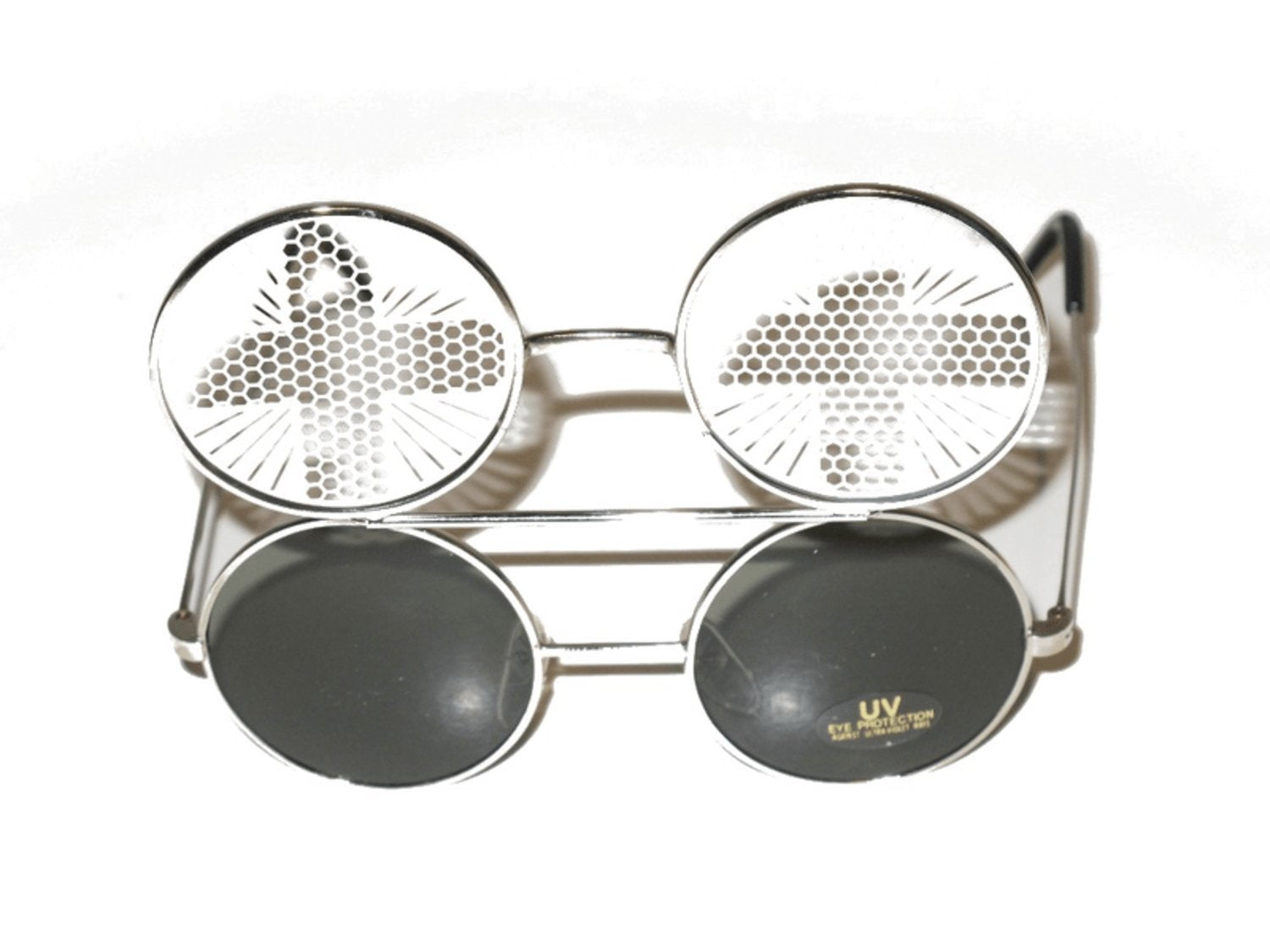 Roliga runda  glasögon - Cross Cover –  produktbild – Hiprock