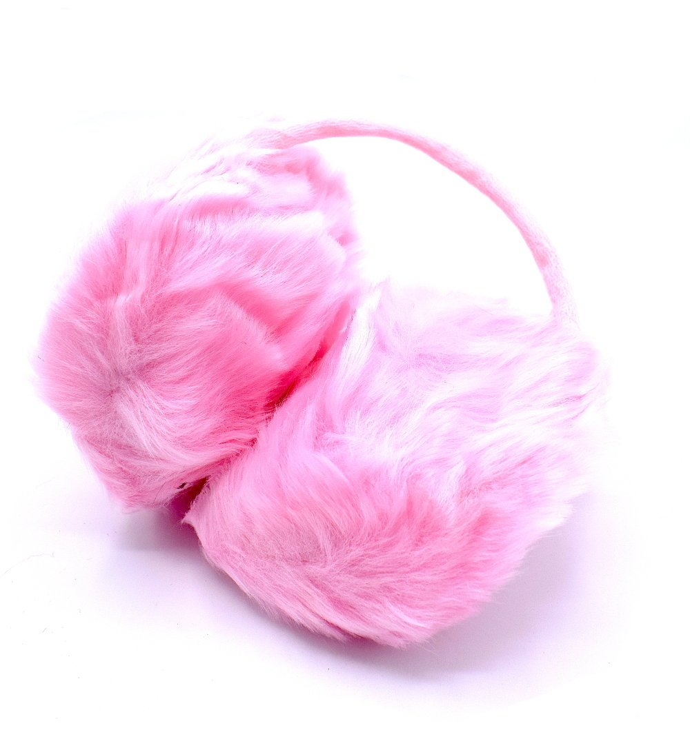 Rosa bygel öronmuffar –  produktbild – Hiprock