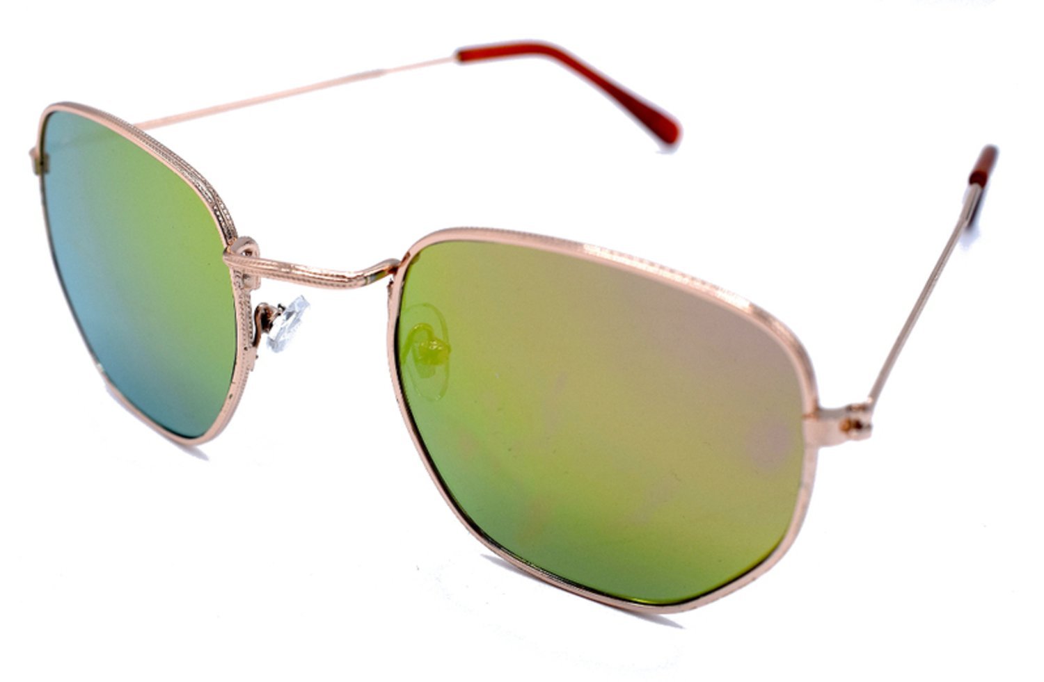 Rosa/gröna solglasögon - Rage –  produktbild – Hiprock