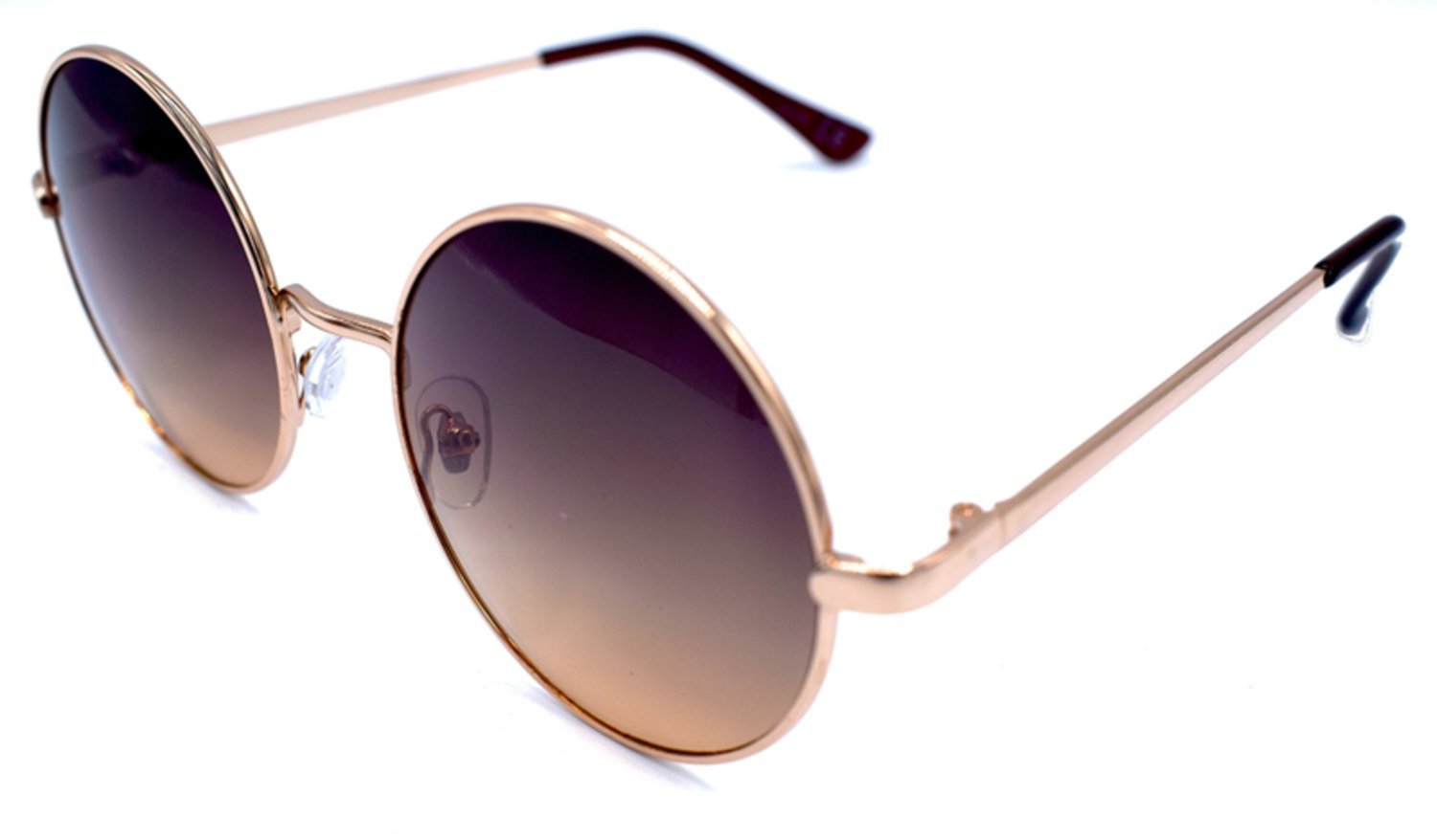 Runda bruna solglasögon –  produktbild – Hiprock