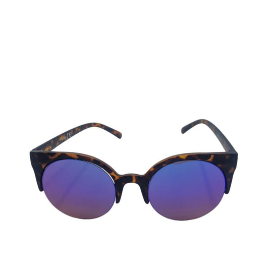 Round purple sunglasses