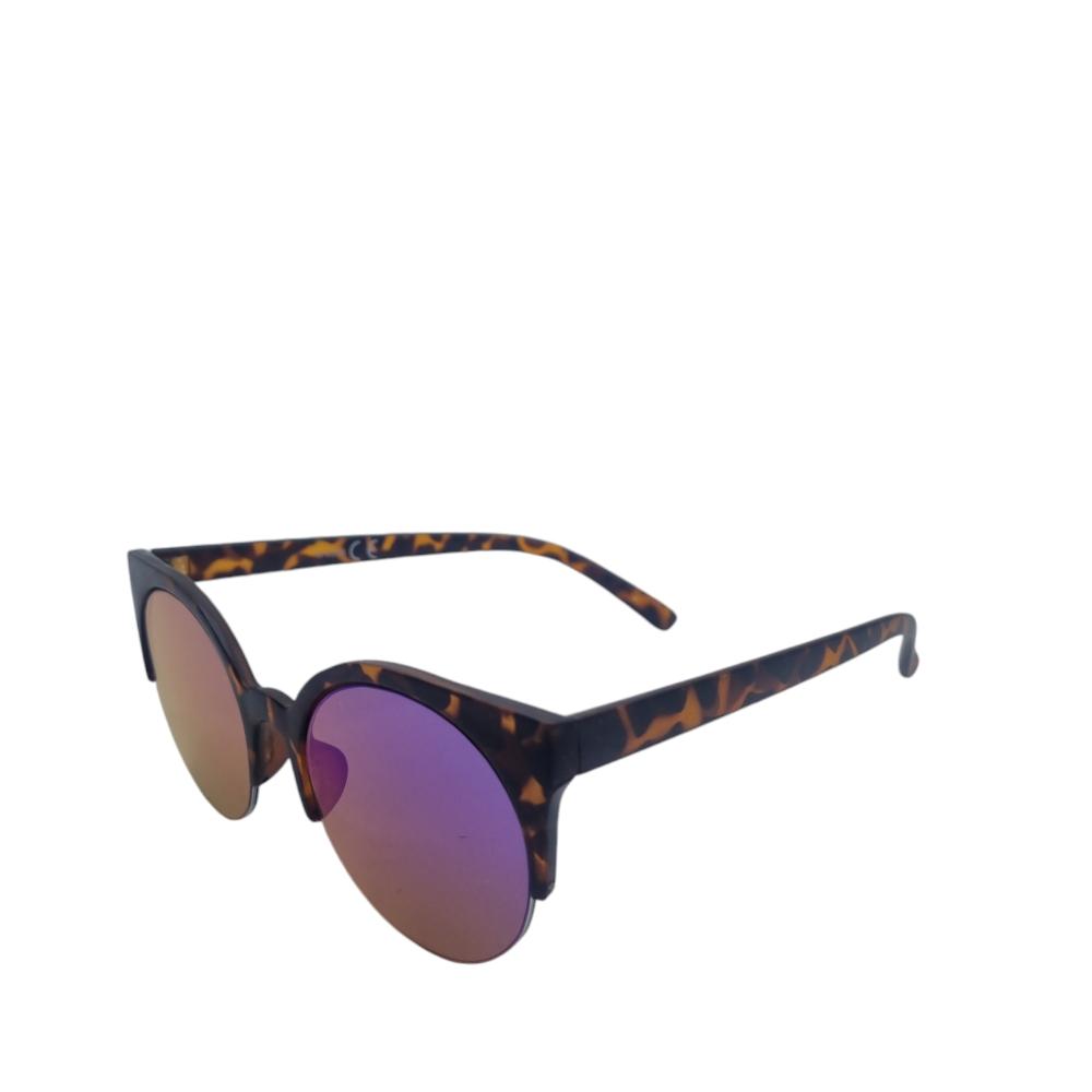 Round purple sunglasses