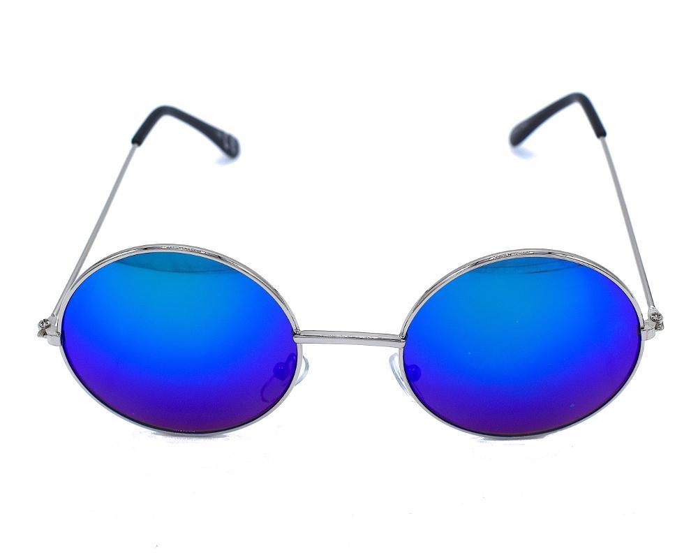 Round sunglasses - Blue/green
