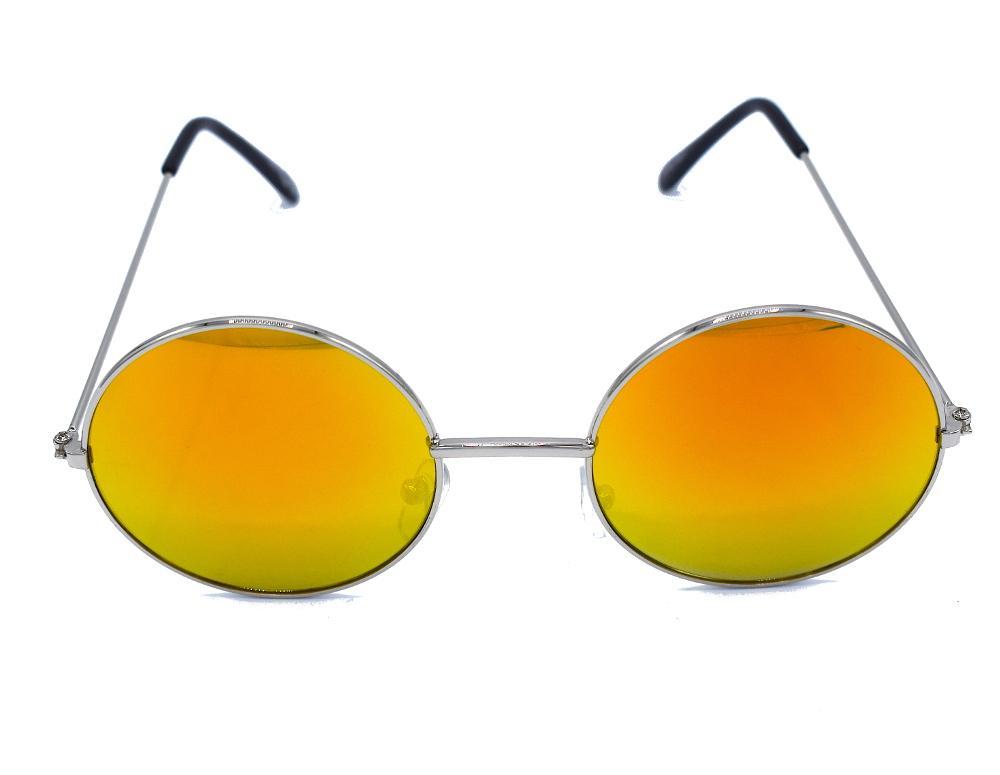Round sunglasses Yellow/red - Exil