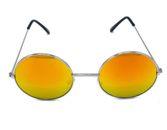 Round sunglasses Yellow/red - Exil