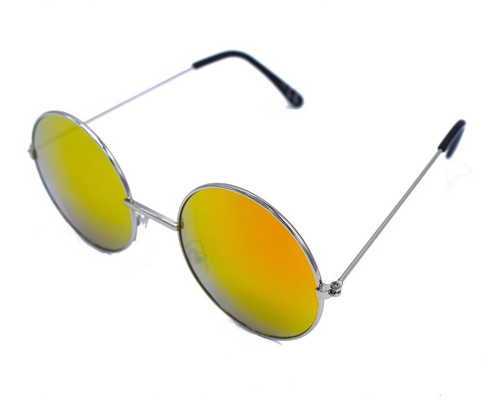 Round sunglasses Yellow/red - Exil