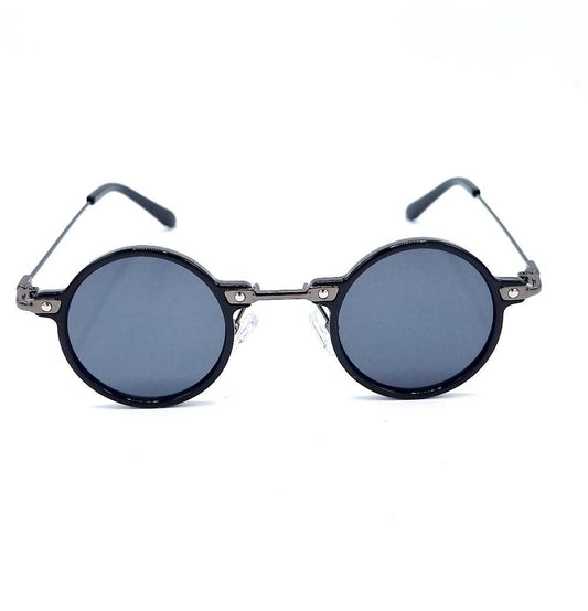 Rage Round Sunglasses - Black