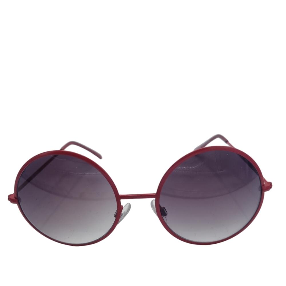 Pyöreät aurinkolasit oranssit kehykset