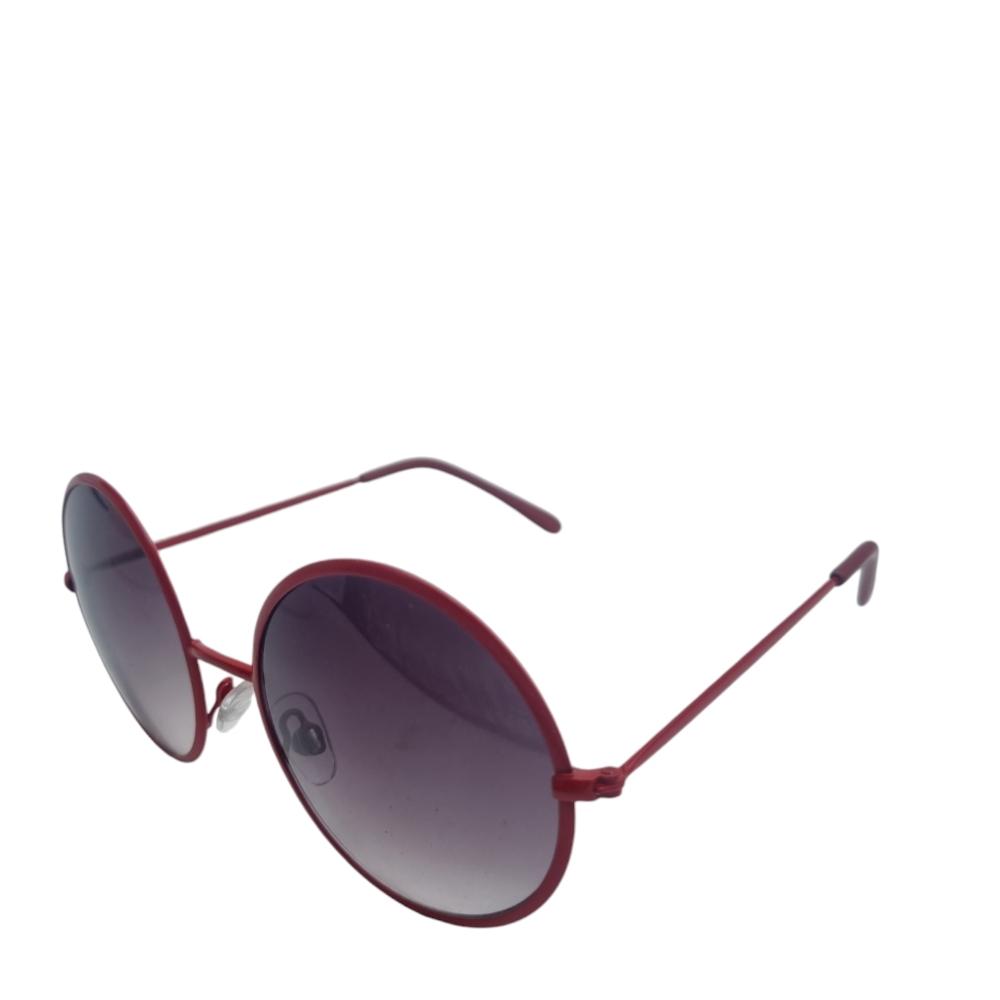 Pyöreät aurinkolasit oranssit kehykset