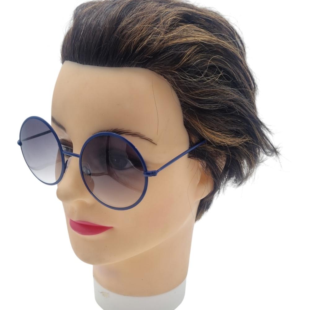 Pyöreät aurinkolasit oranssit kehykset