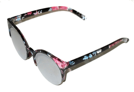 Round mirror sunglasses