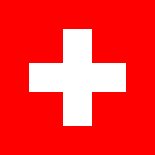 Schweiz flagga –  produktbild – Hiprock