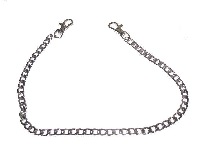 Silverfärgad byxkedja –  produktbild – Hiprock