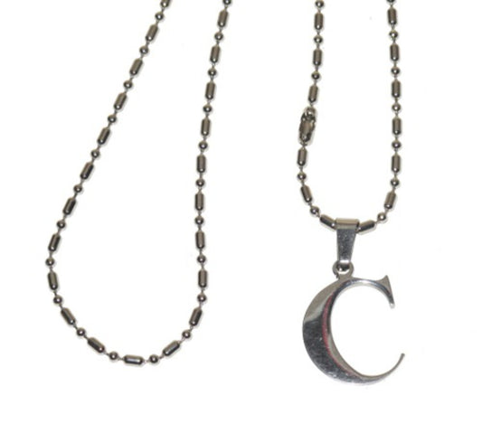 Silverfärgad halsband C