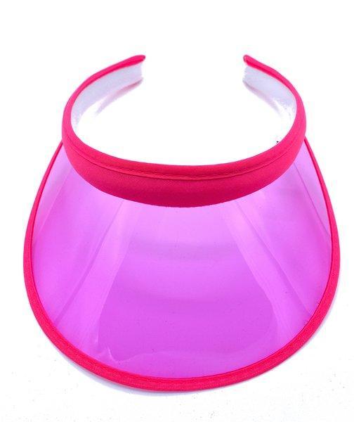 Skärmkeps - transparent - olika färger –  produktbild – Hiprock