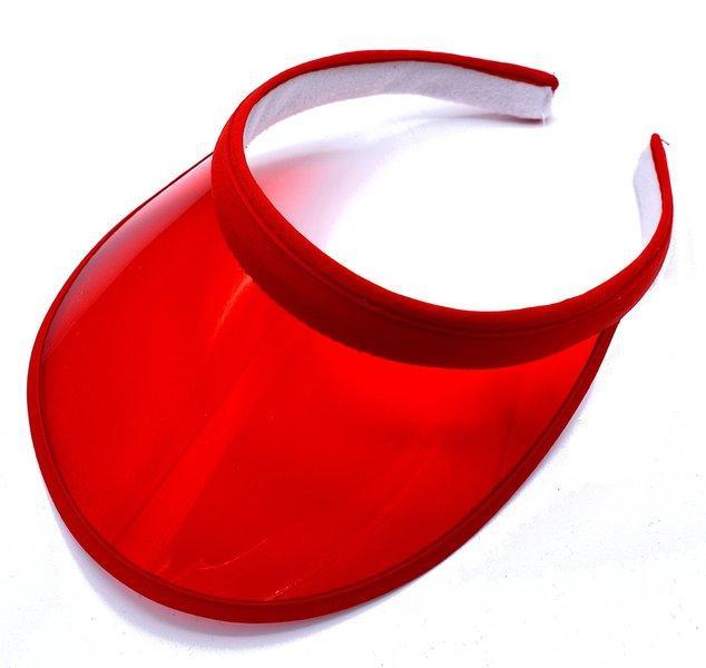 Skärmkeps - transparent - olika färger –  produktbild – Hiprock