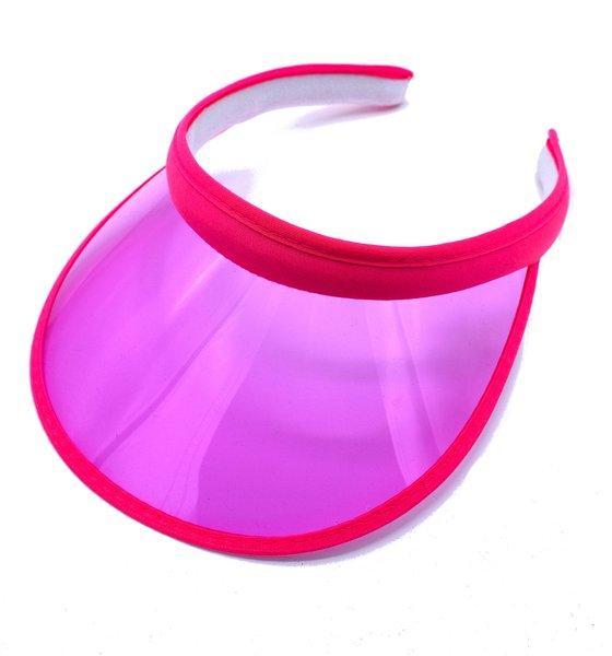 Skärmkeps - transparent - olika färger –  produktbild – Hiprock