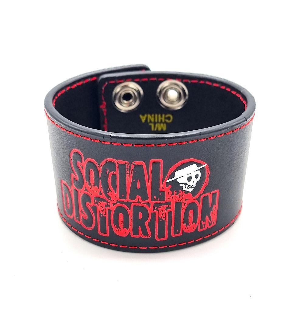 Social Distortion armband –  produktbild – Hiprock