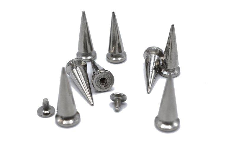 Spetsiga nitar lösa - 20 stycken –  produktbild – Hiprock