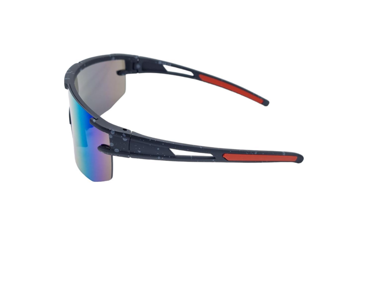 Sport solglasögon Matrix - Svart/Orange –  produktbild – Hiprock