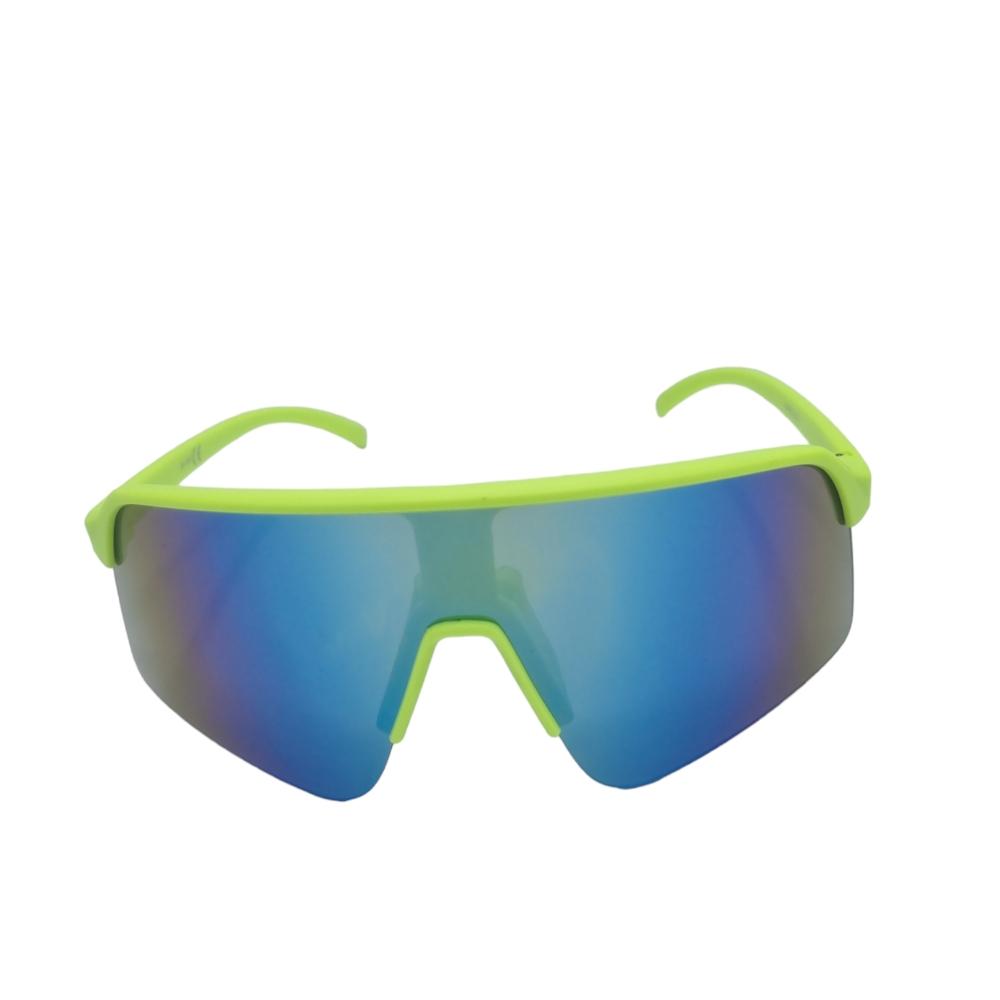 Sport solglasögon Wrap-around Light green –  produktbild – Hiprock