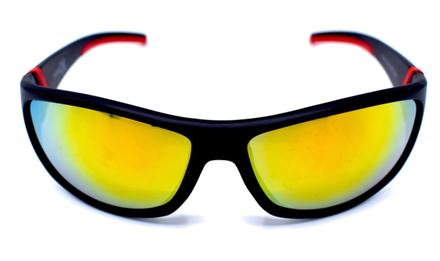 Sport solglasögon svart/röd - Brave –  produktbild – Hiprock