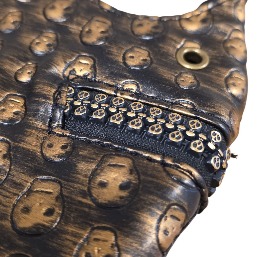 Steampunk Mask – Justerbar med Dödskalle-detaljer