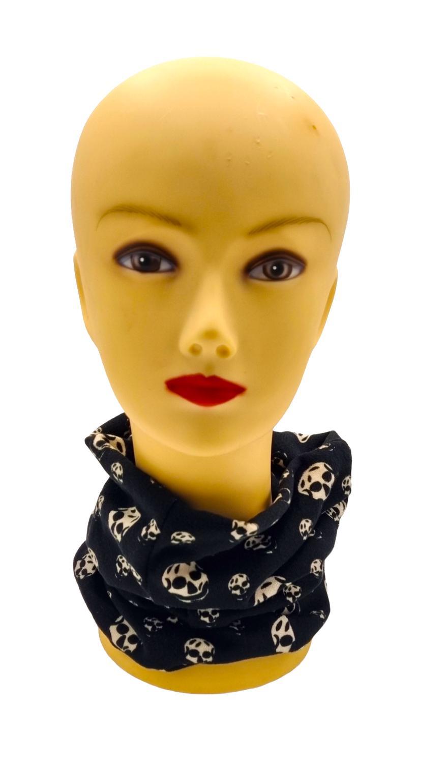 Musta Kasvonaamari kallo Huivi Uusi monitoiminen saumaton