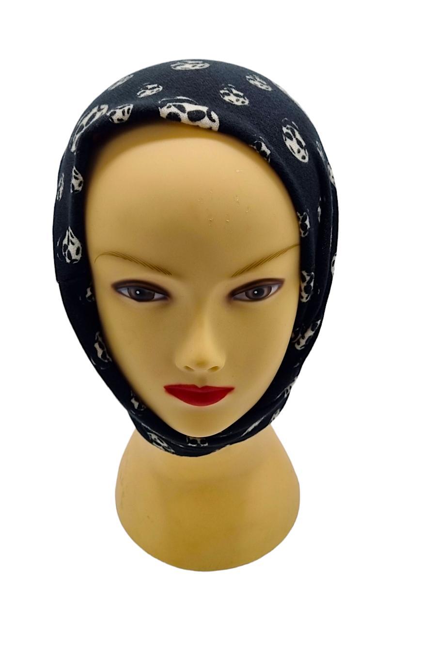 Musta Kasvonaamari kallo Huivi Uusi monitoiminen saumaton