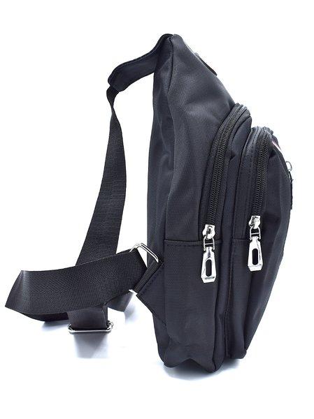 Black Shoulder bag with several compartments