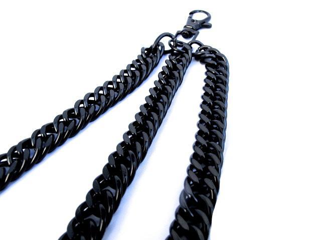 Svart Byxkedja - 3 kedjor –  produktbild – Hiprock