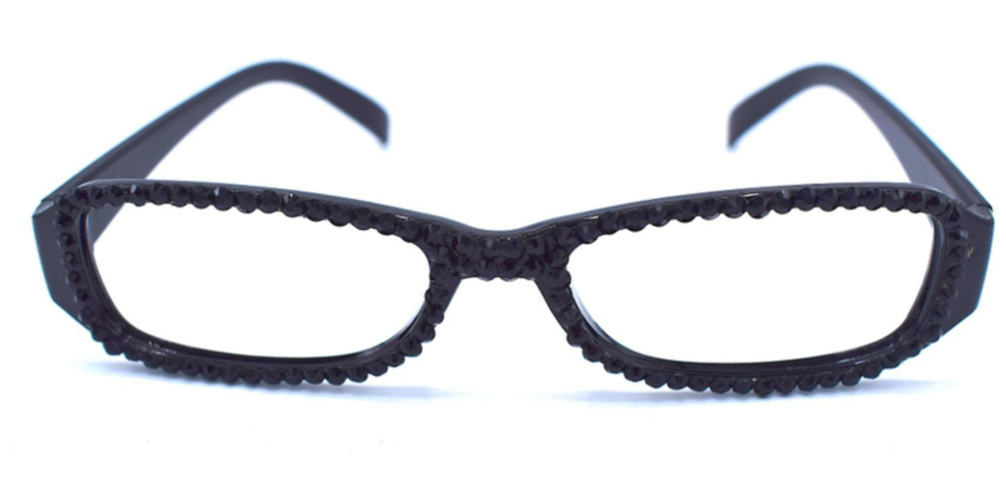 Svarta glasögon med svarta stenar –  produktbild – Hiprock