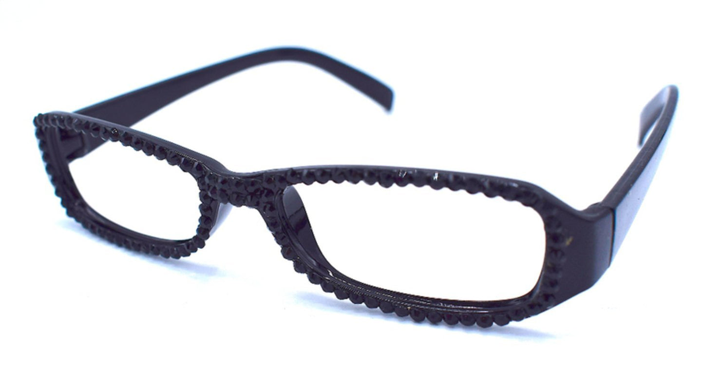 Svarta glasögon med svarta stenar –  produktbild – Hiprock