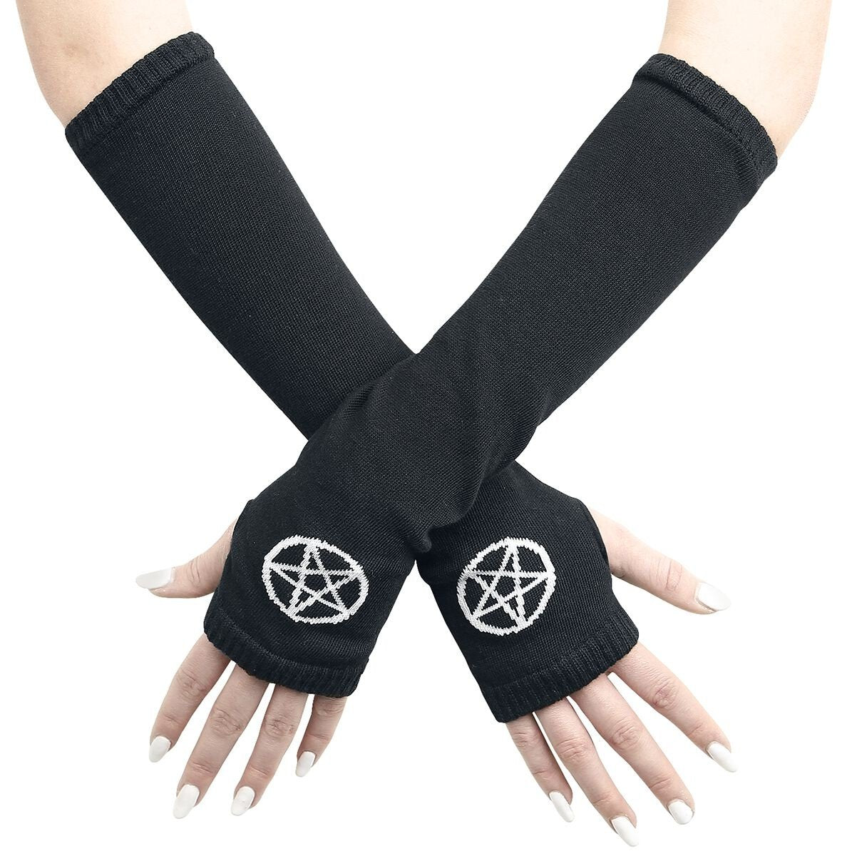 Svarta handvärmare Pentagram –  produktbild – Hiprock