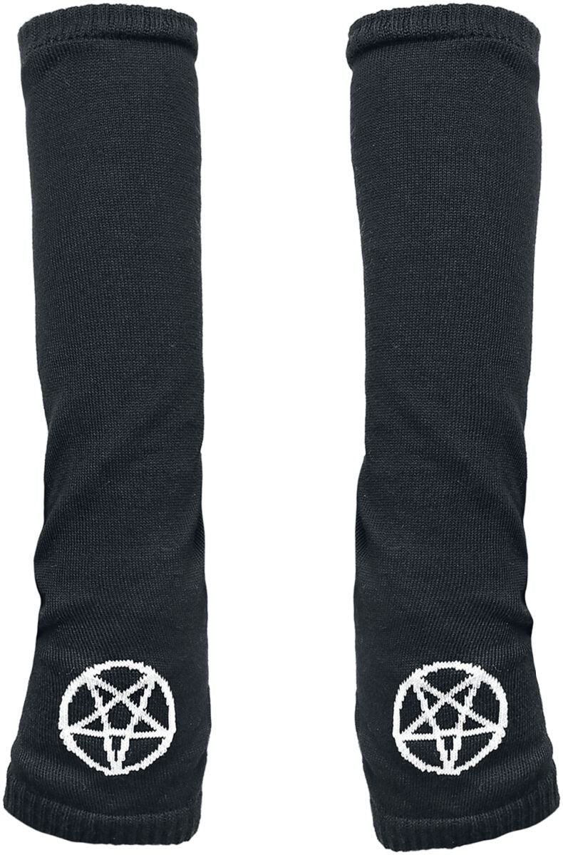 Svarta handvärmare Pentagram –  produktbild – Hiprock