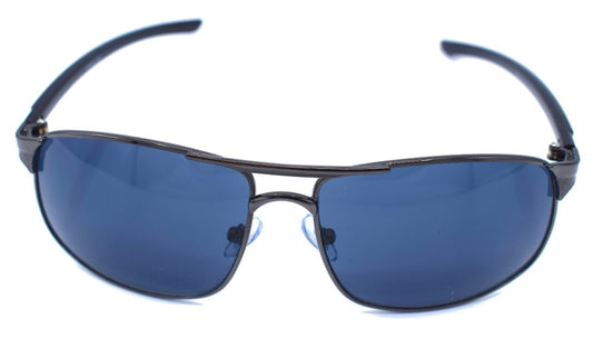 Black metal sunglasses