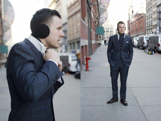 Svarta öronmuffar - One size –  produktbild – Hiprock