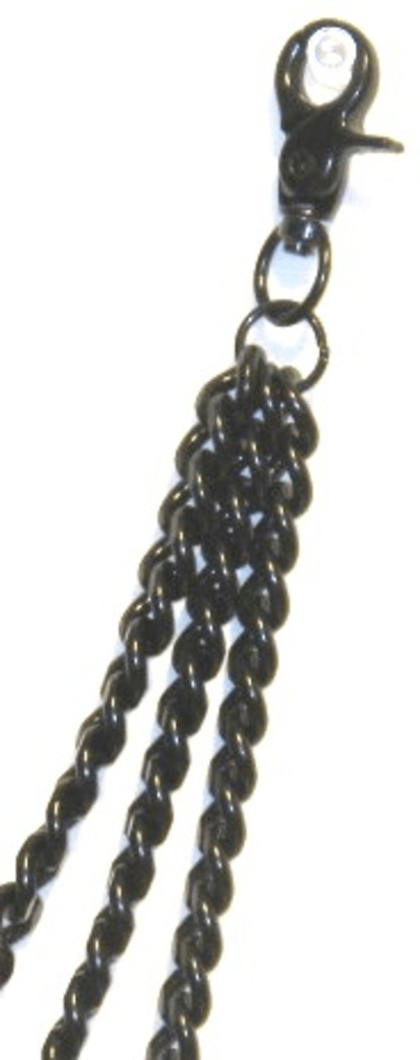 Svart byxkedja - 3 Kedjor –  produktbild – Hiprock