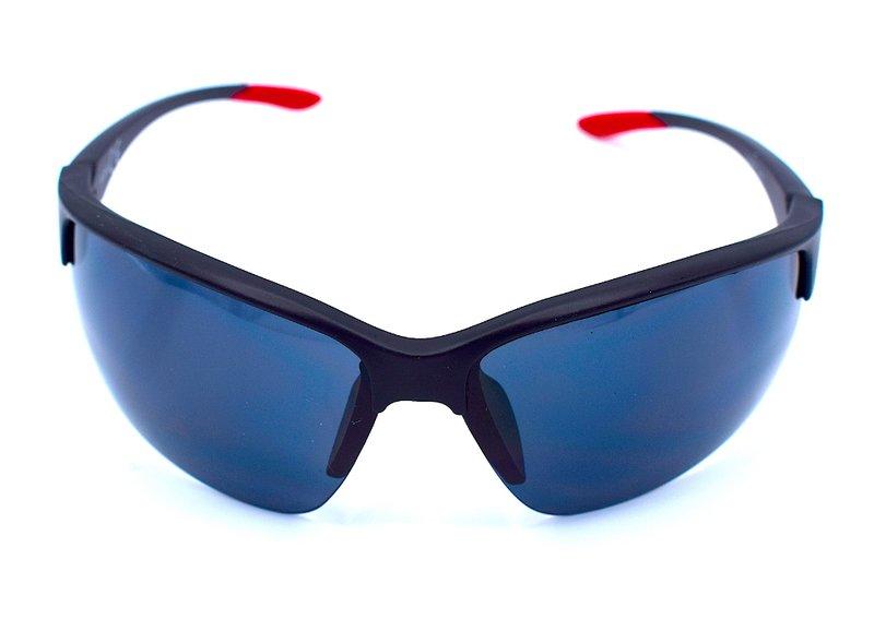 Svart/röd Sport solglasögon - Bravo