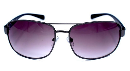 Black sunglasses with dark lenses