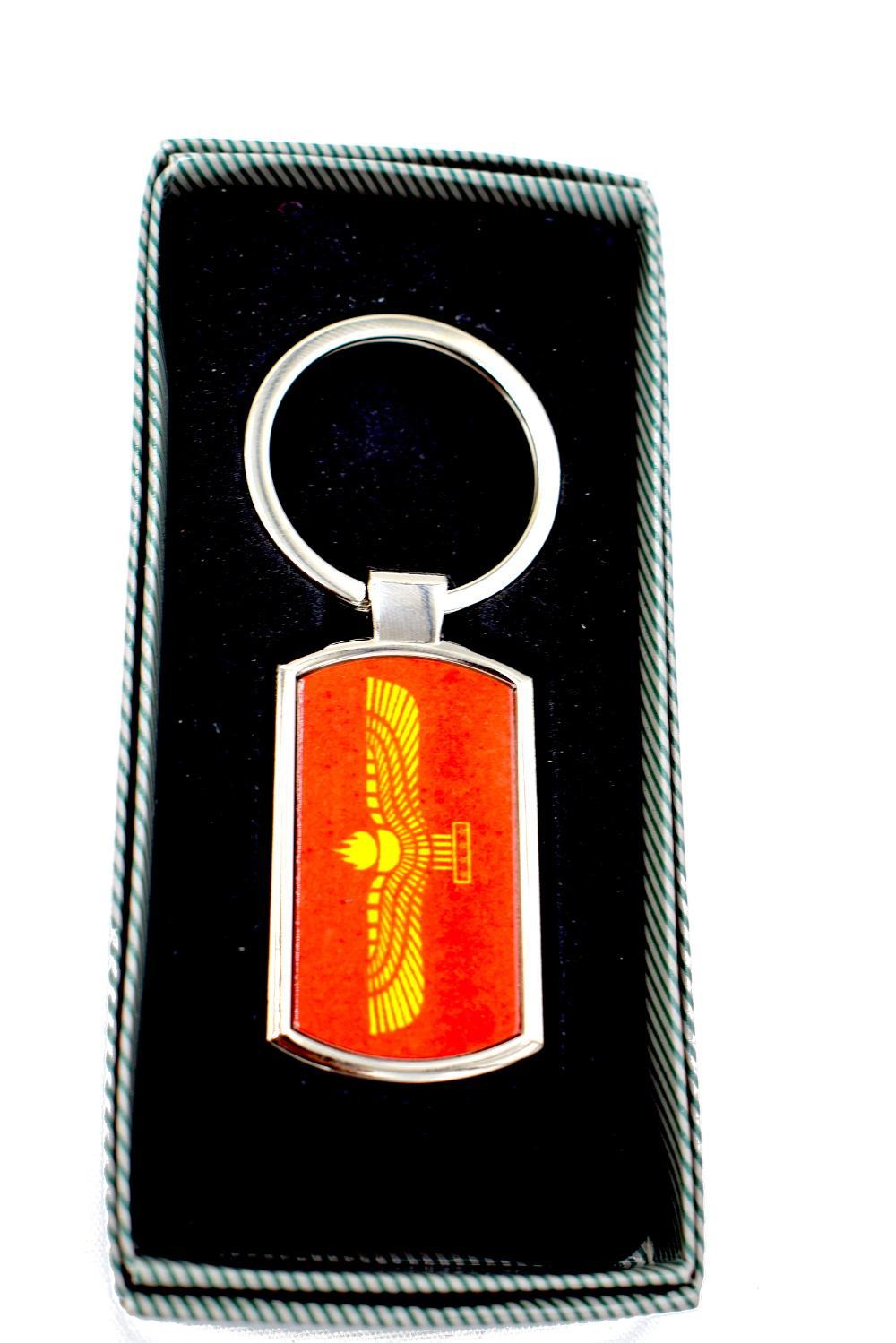 Syrianska flagga nyckelring –  produktbild – Hiprock