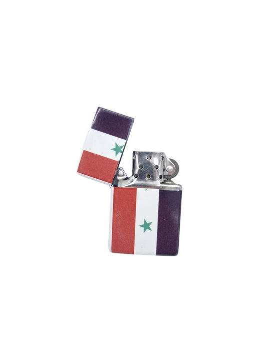 Syrien flagga bensintändare –  produktbild – Hiprock